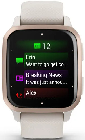 GARMIN Smartwatch Venu Sq 2 Peach Gold (010-02700-11) Smartwatch