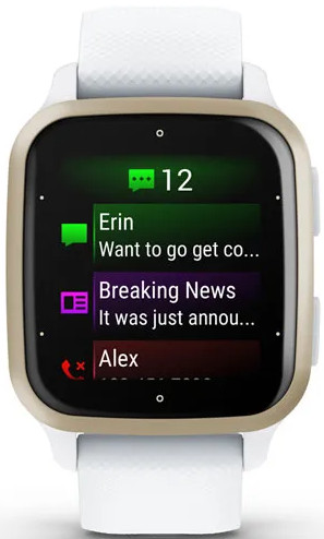 GARMIN Smartwatch Venu Sq 2 Cream Gold (010-02701-11) Smartwatch