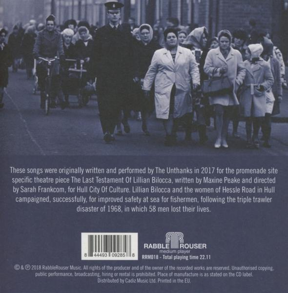 The Unthanks - Lines Part 1-Lillian Bilocca  - (CD)