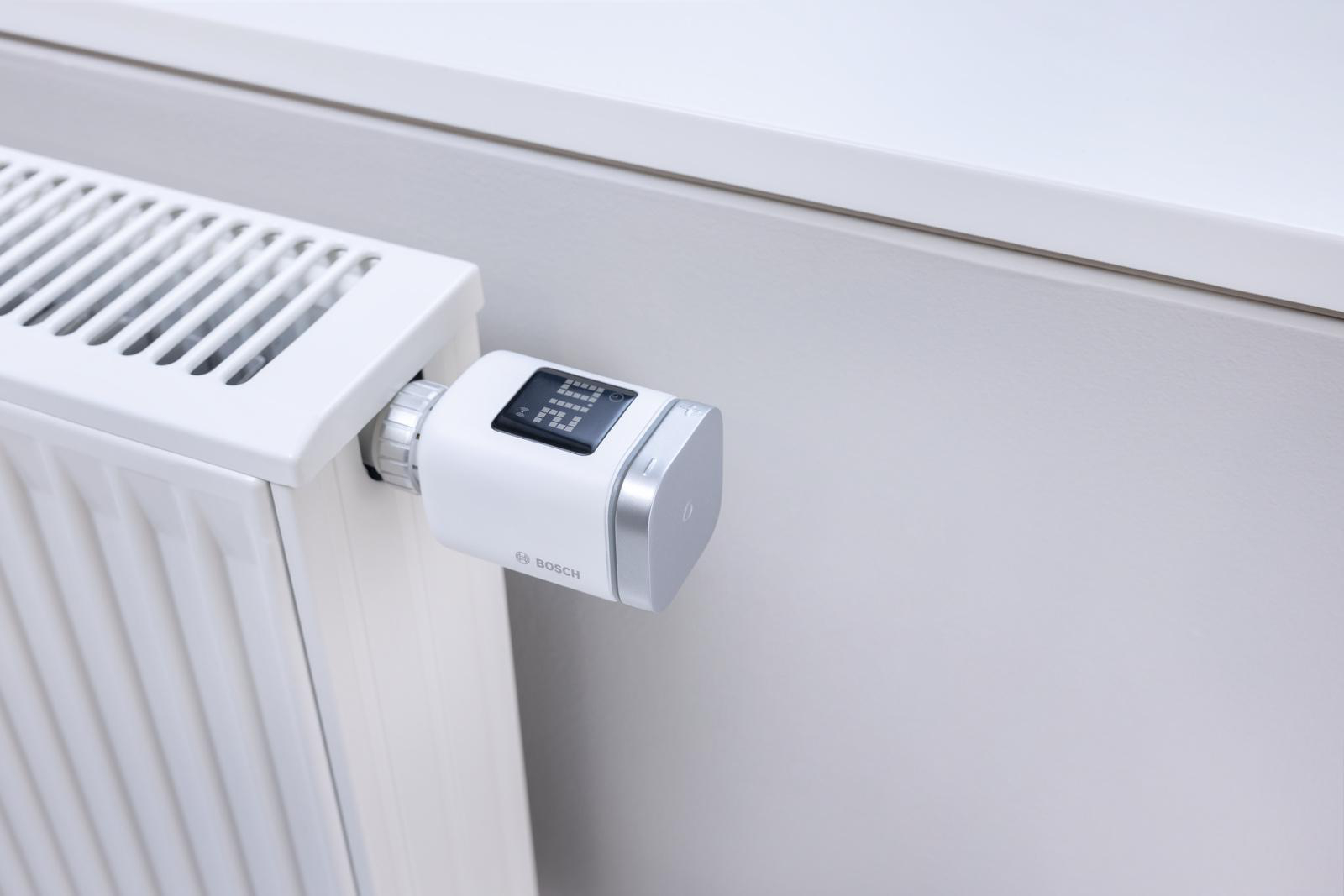BOSCH Smart Home Radiator Thermostat II Heizkörperthermostat, Weiß