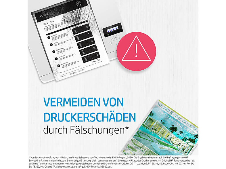 HP Toner 135A Original Schwarz 1100 Seiten W1350A