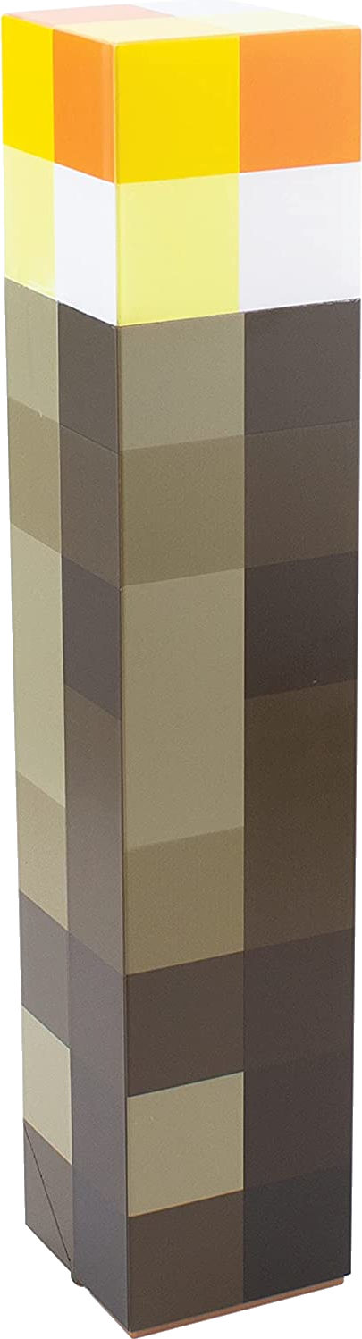 Minecraft világító fáklya 3D hangulatvilágítás