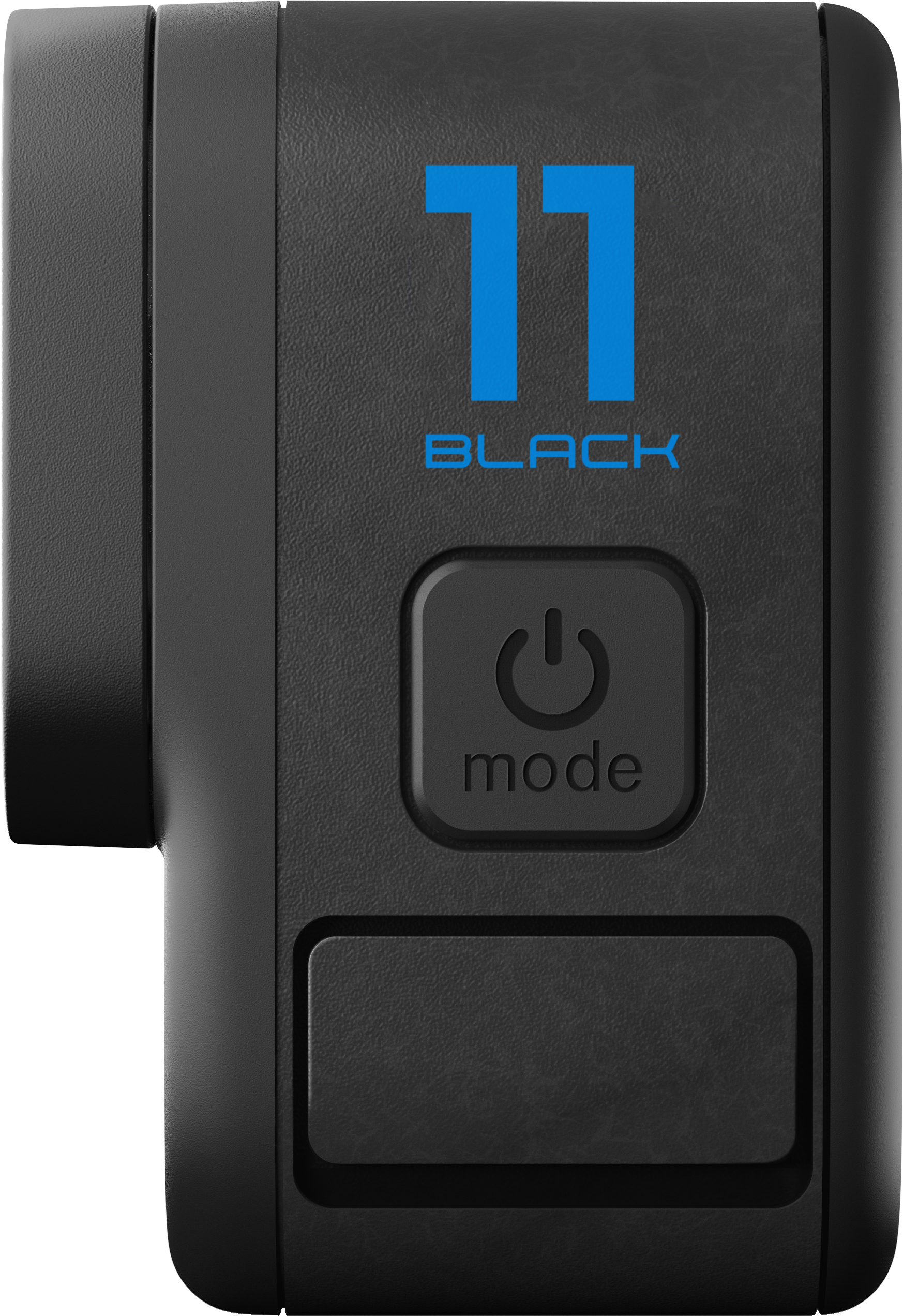Eine schwarze Kamera mit der Nummer 11 und dem Wort BLACK.
