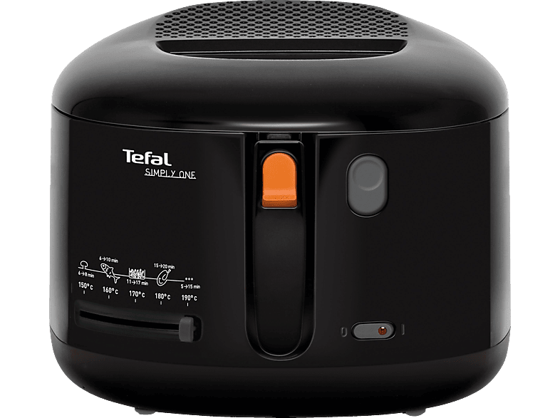 TEFAL FF1608 Simply One Fritteuse 1900 Watt Schwarz
