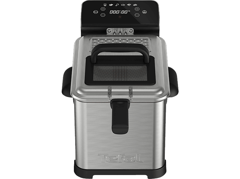 Tefal FR507D Family Pro Digital Elektrische Fritteuse | 4 L Öl-Kapazität | Kühlzonen-Technologie