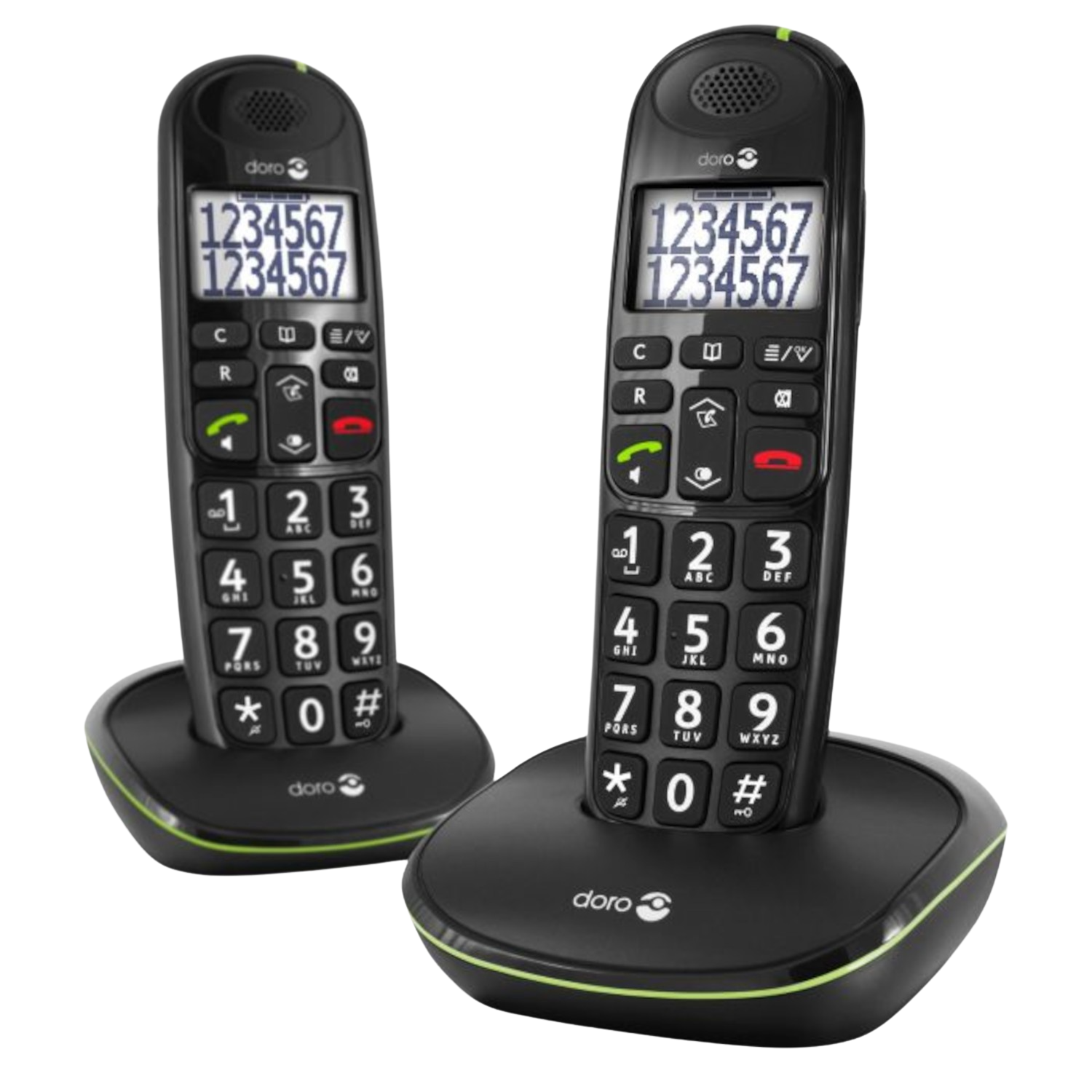 Doro Phoneeasy 110 Duo Zwart