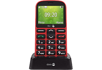 DORO Doro 1361 Rood - 2G Dual Sim GSM