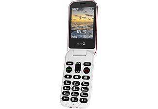 DORO 6060 2G Klaptelefoon (Rood-Wit)