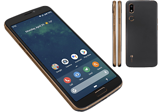 DORO 8080 - 4G Senioren Smartphone (Zwart-Koper)