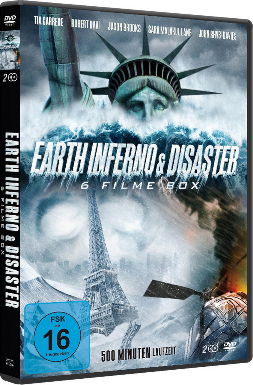 DVD-Hülle mit Katastrophenfilmtitel und Bildern.