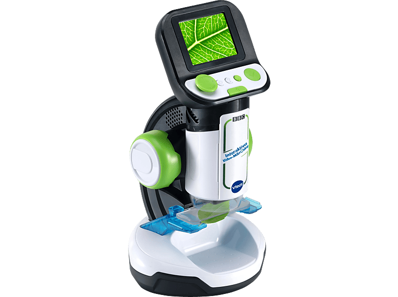 VTECH Interaktives Video-Mikroskop Digitales Spielzeugmikroskop, Mehrfarbig