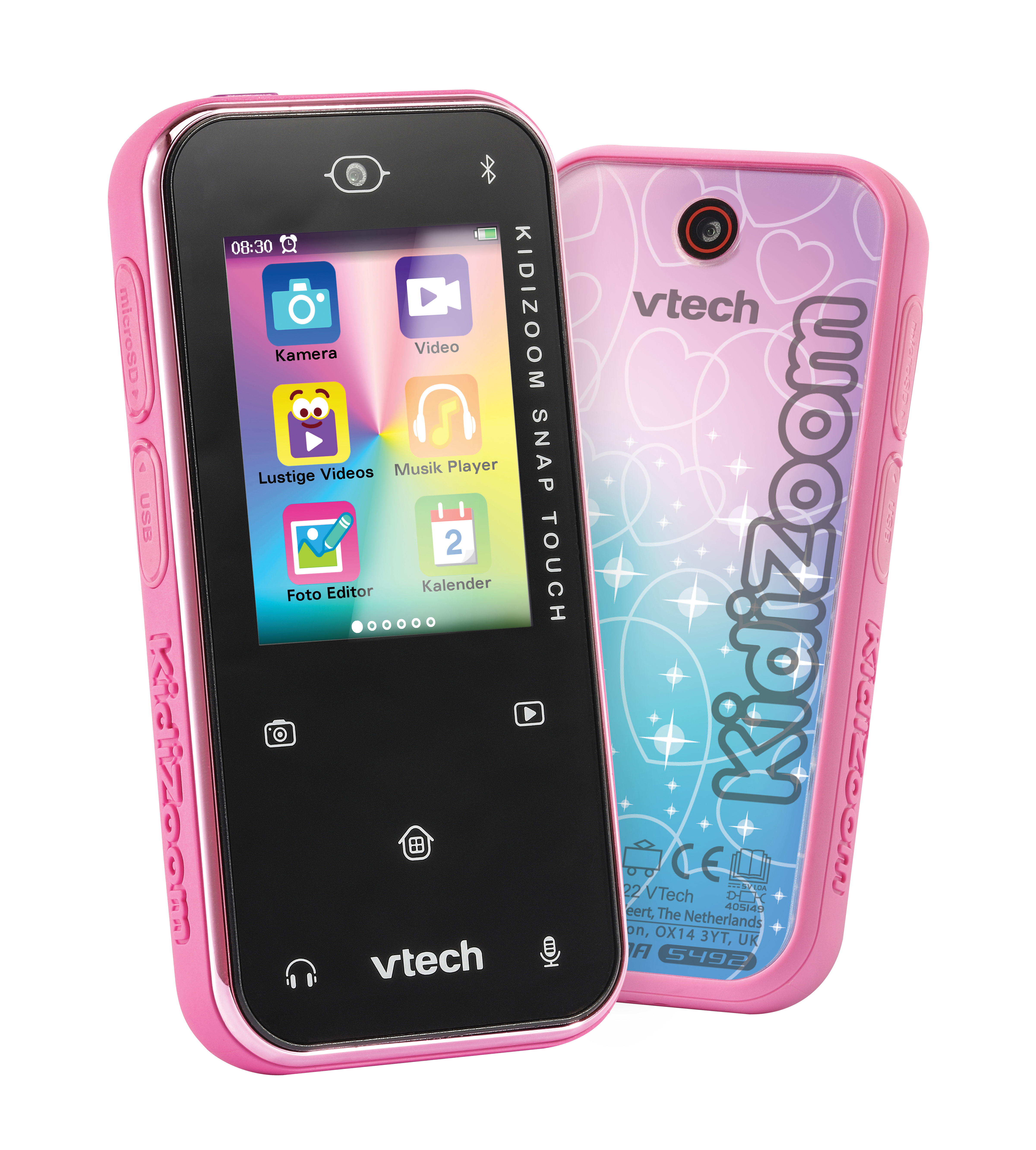 VTECH KidiZoom Snap Touch pink Kinderkamera, Rosa