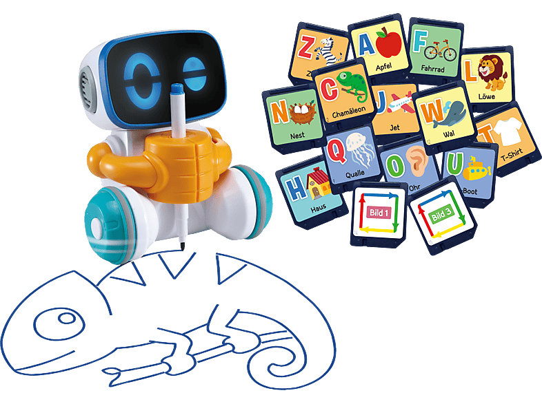 Vtech Codi, der clevere Mal-Roboter; Interaktiver Freund