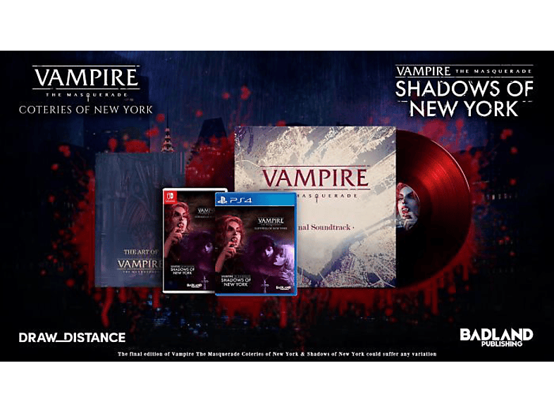 Vampire: The Masquerade - Coteries of New York + Shadows of New York Collector's Edition