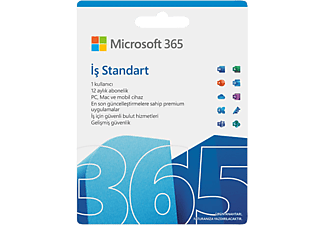 MICROSOFT Office 365 İş Standart 1 Yıl (Dijital İndirilebilir Lisans)