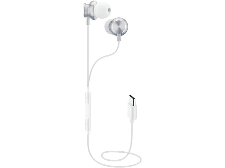Cellularline Auricolare IN EAR Type C Auricolari, Bianco