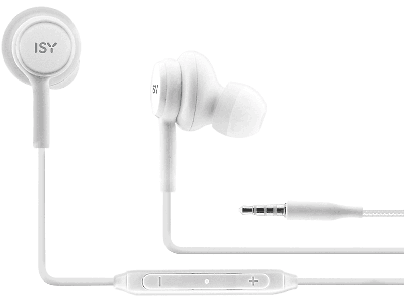 ISY Iie-0002-N Auricolari, Bianco