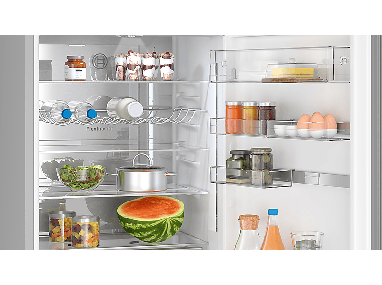Bosch KGN49AIBT Serie 6 Kühl- und Gefrierkombination (B, 440 l, 2030 mm hoch, Standgerät, No Frost (verminderte Eisbildung), Inox-antifingerprint) — Foto 5 von 5
