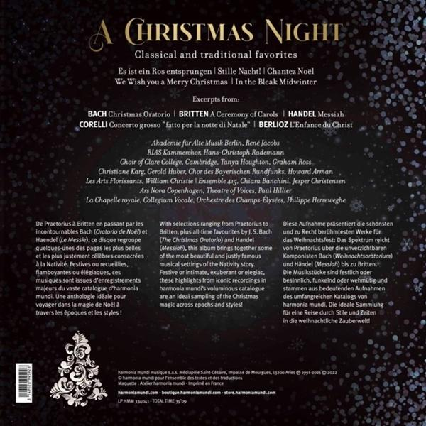Akademie Fur Alte Musik Berlin Rene - A Christmas Night (Classical And Trad.Favorites)  - (Vinyl)