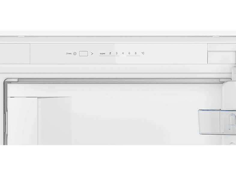 Bosch KIL42NSE0 Serie 2 Kühlschrank mit Gefrierfach, Schleppscharnier (E, 1221 mm hoch, Weiß, 187 l) — Foto 4 von 5