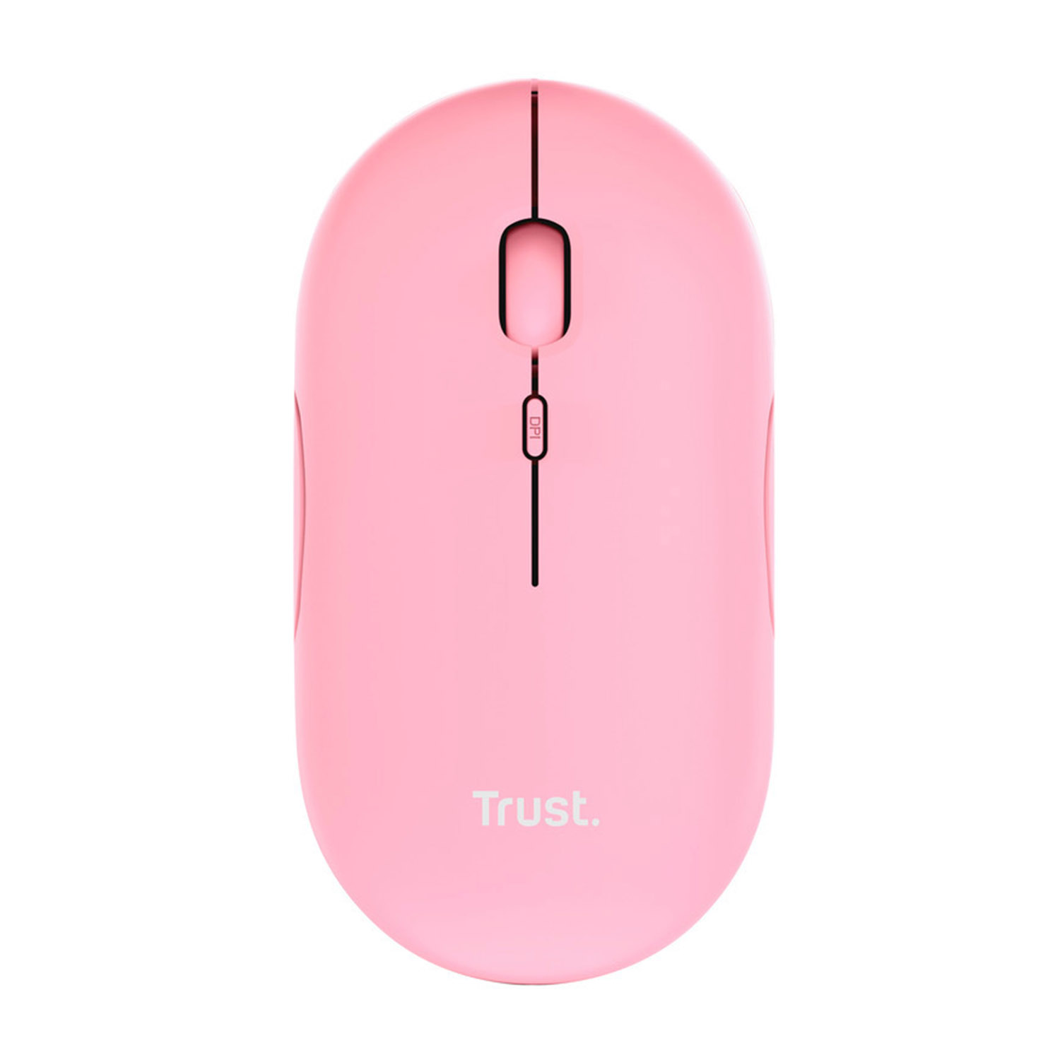 Mouse Wireless Trust Puck WRL Rchr PNK