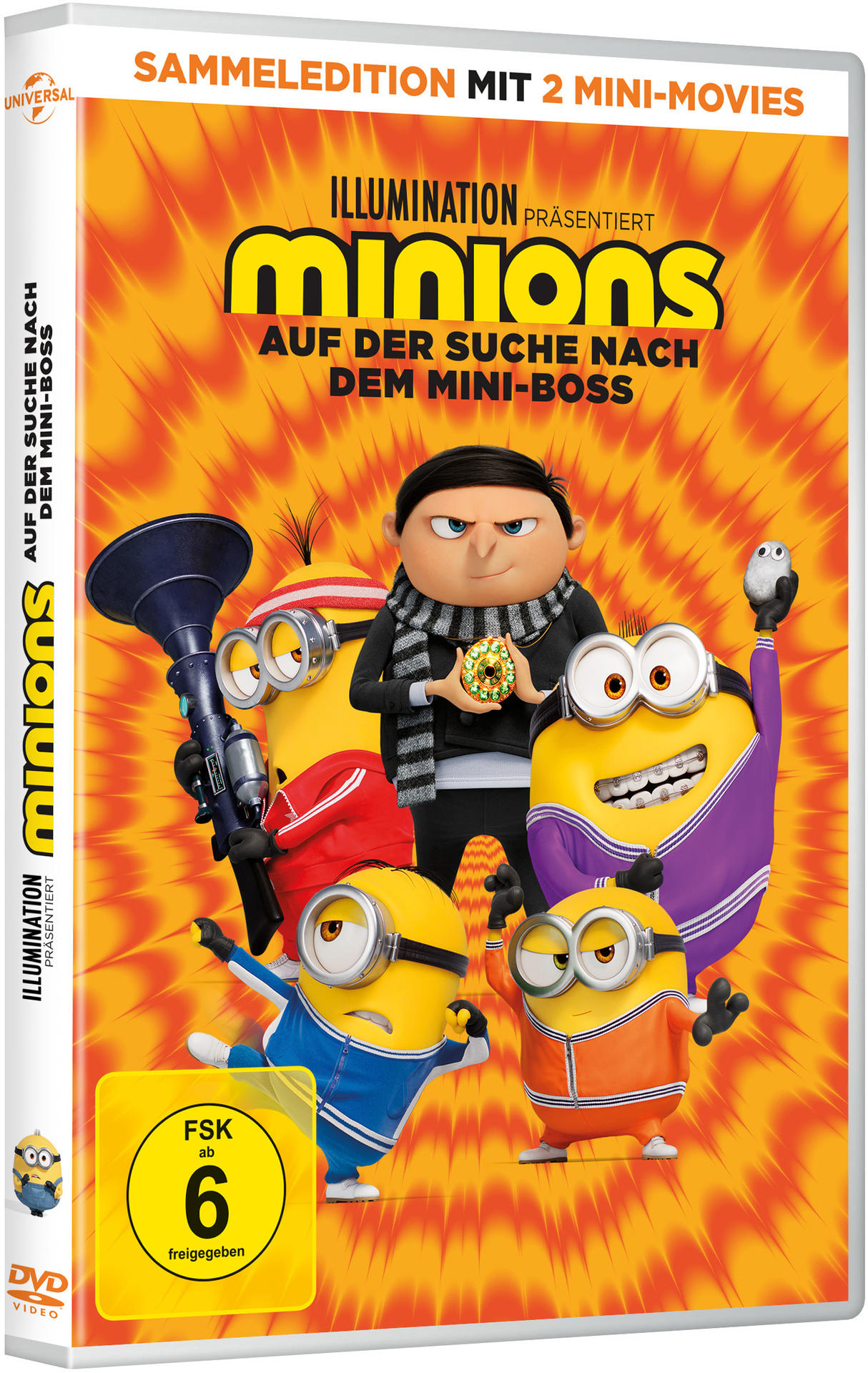 Eine CD und ihre Hülle auf einer weißen Oberfläche. Das Cover zeigt einen Krieger mit einem Schwert.