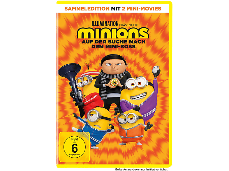 Minions 2 - Auf der Suche nach dem Mini-Boss DVD (FSK: 6)