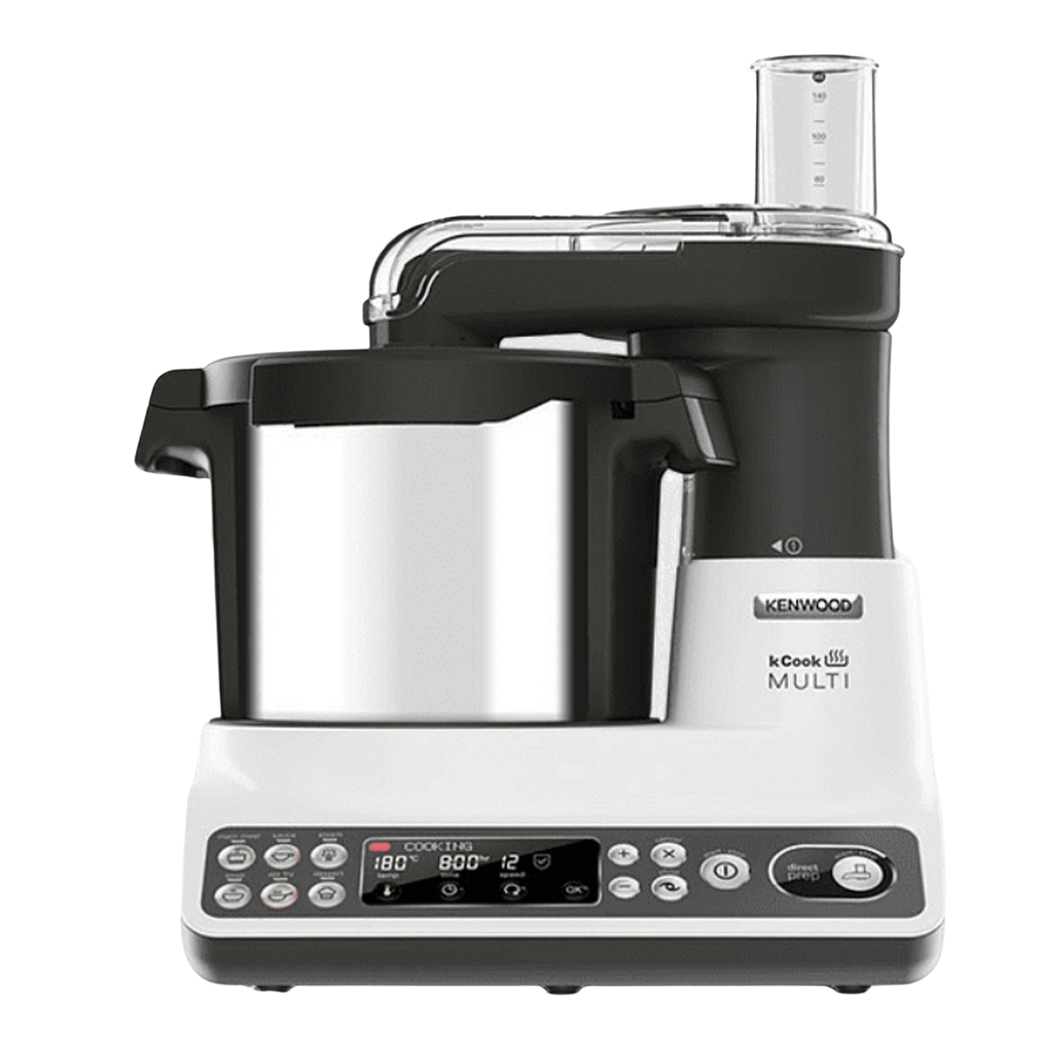 Robot Cocina Kenwood kcook multi ccl401wh de 4.5 1500 6 accesorios 1500w reacondicionado procesador alimentos con programas predeterminados olla 45 550 ccl401