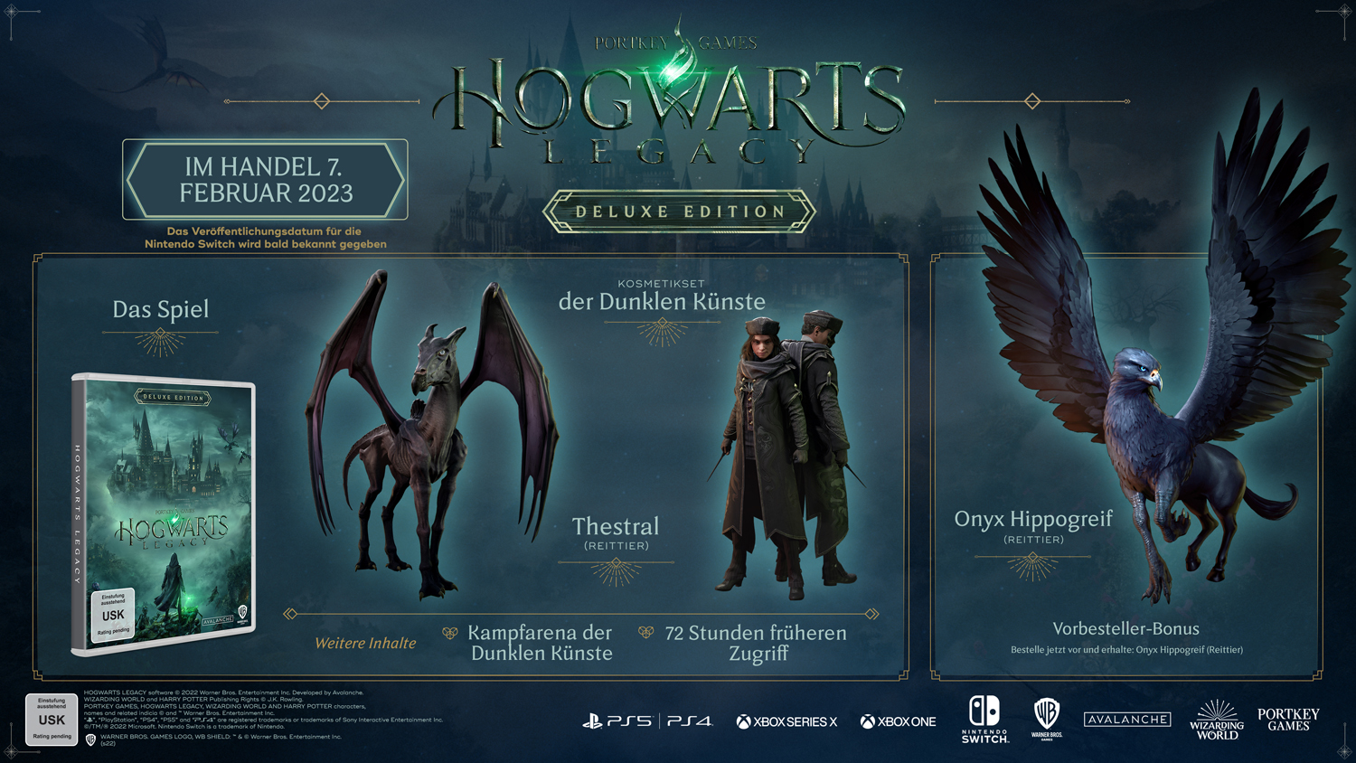 Hogwarts Legacy: Deluxe Edition - PlayStation 5 - Deutsch