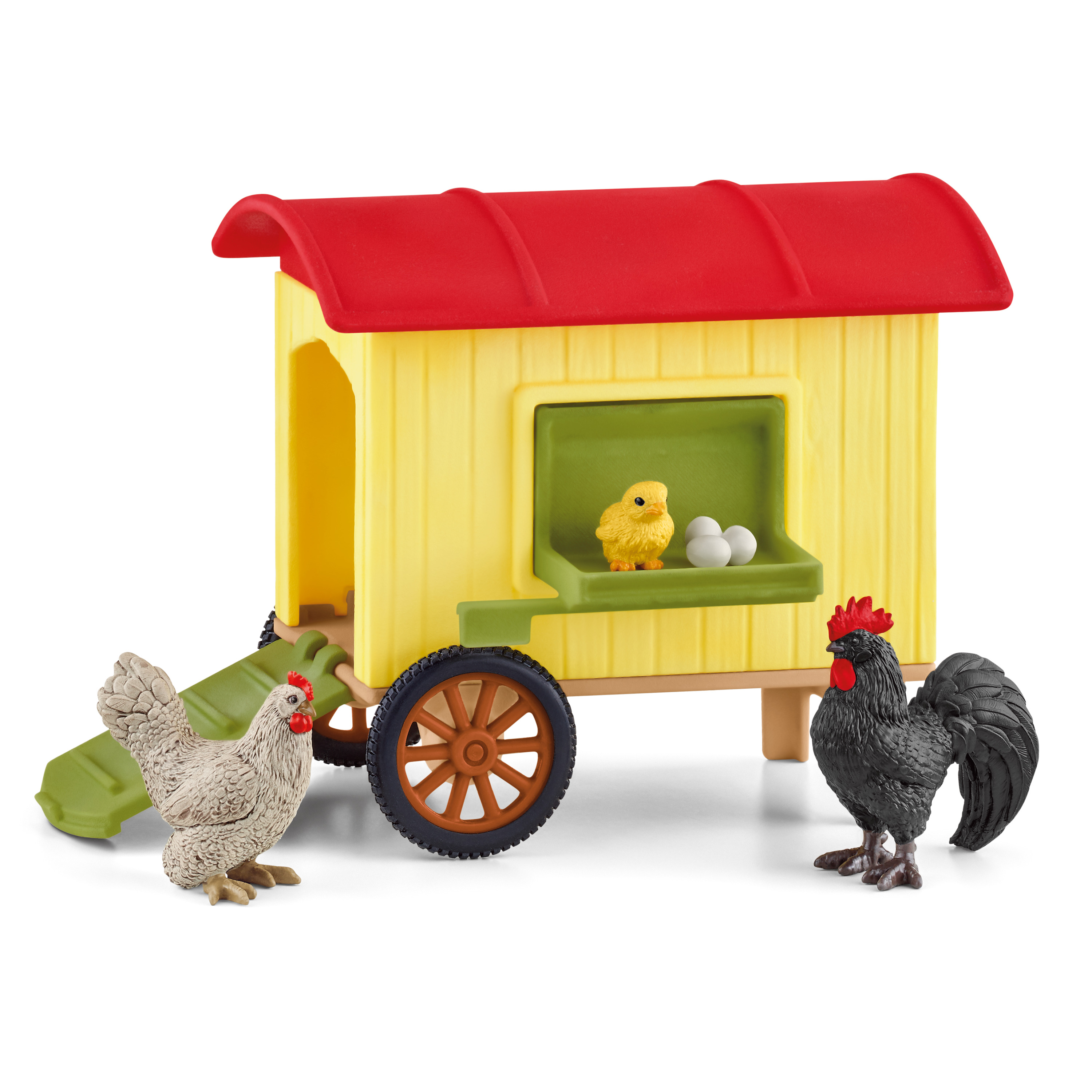 42572 SCHLEICH Hühnerstall Spielset Mehrfarbig