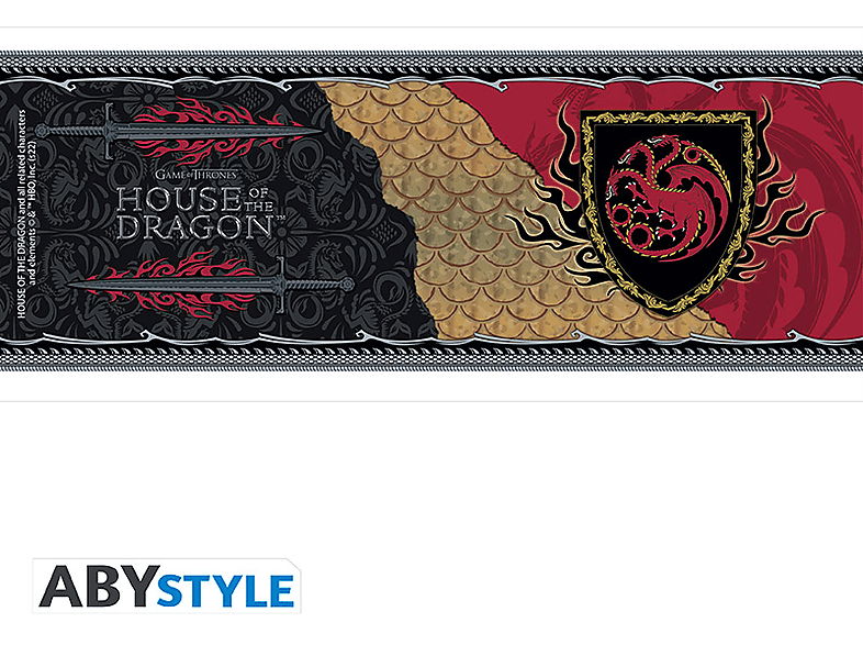 Thumbnail - ABYSTYLE ABYMUGA178 HOUSE O.T. DRAGON MUG-TARGARYEN DRACHE Tasse