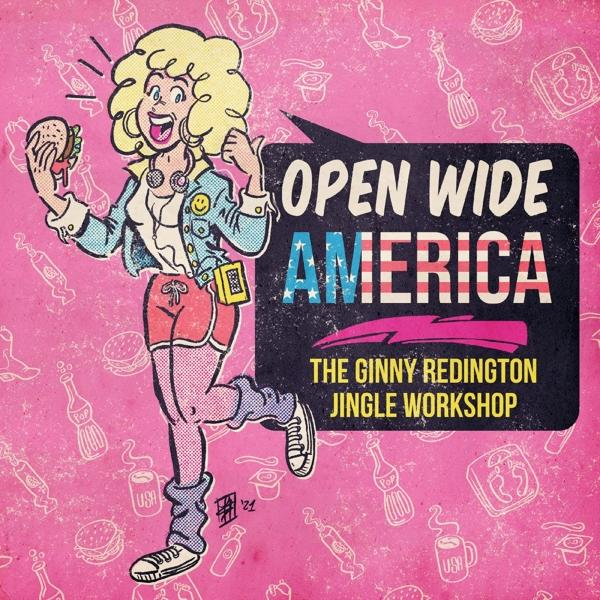 Ginny Redington - Open Wide Redington Jingle America-The Wor (Vinyl) Ginny 