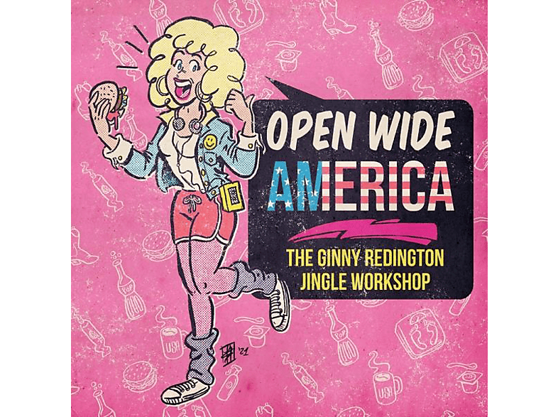 Ginny Redington - Open Wide Redington Jingle America-The Wor (Vinyl) Ginny 