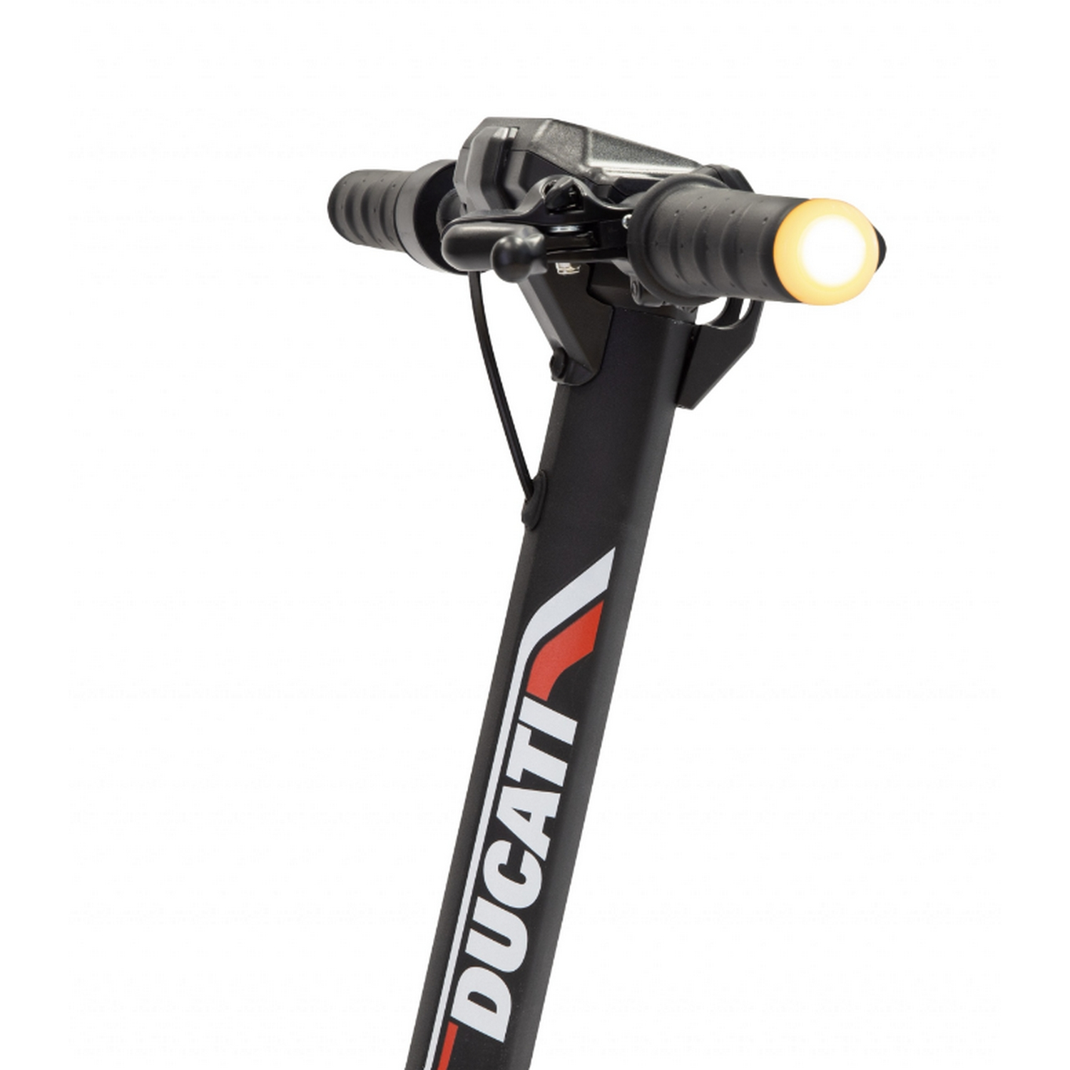 Patinete eléctrico - Ducati PRO-II Plus DU-MO-210010, Hasta 100 kg, Incluye intermitentes en los laterales, 25 km autonomía, Pantalla LCD, Negro