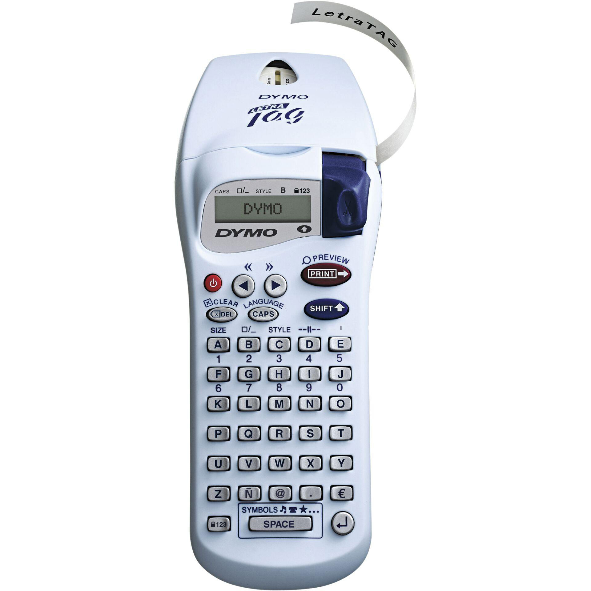 DYMO LetraTag XR Blister mobiles Beschriftungsgerät Weiß