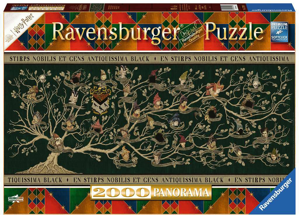 RAVENSBURGER Familienstammbaum Harry Potter Panorama Mehrfarbig Puzzle