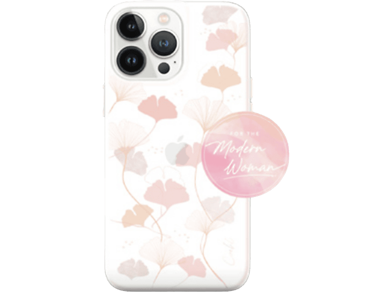 Uniq Iphone 14 Meadow Hoesje - Spring Pink