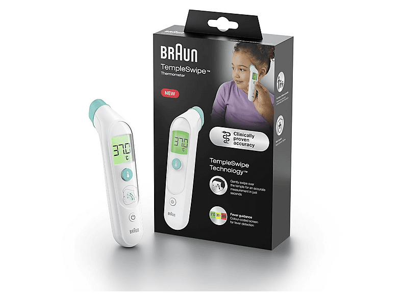Braun BST200 TempleSwipe™ Stirn-Thermometer — Foto 3 von 5