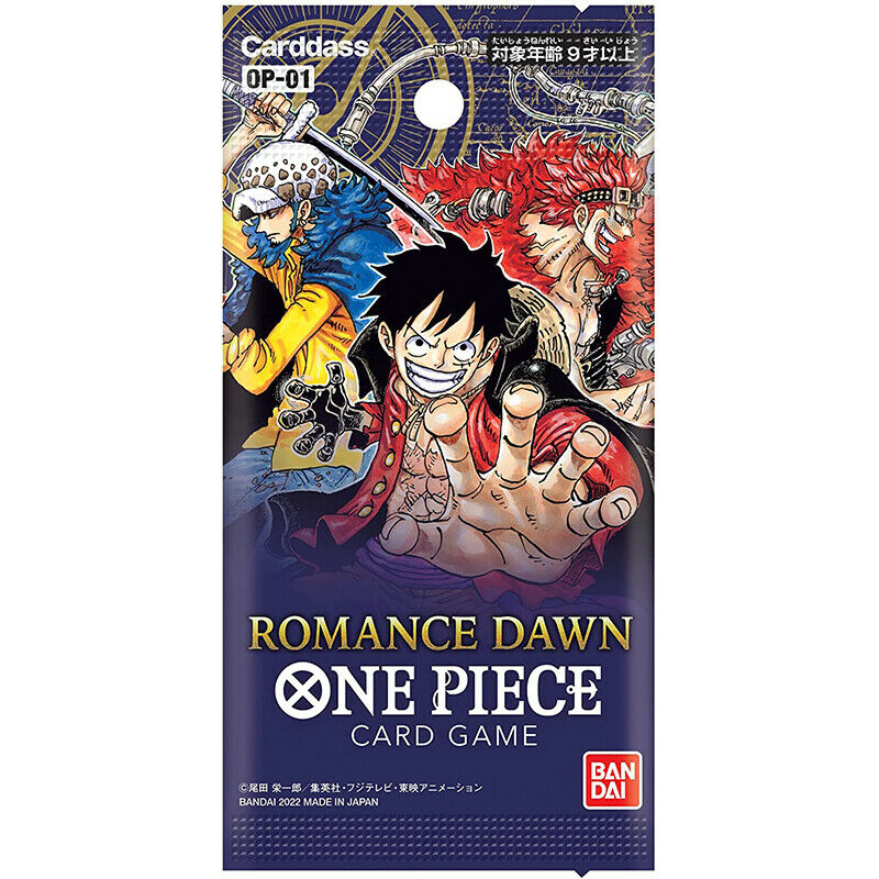 BANDAI One Piece - Gesellschaftsspiel Game Romance Booster (OP01) (Einzelartikel) Dawn Card