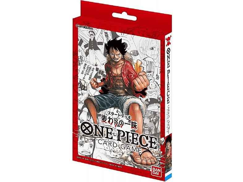BANDAI One Piece Card Game - Straw Hat Crew Starter Deck (ST01) (Einzelartikel) Gesellschaftsspiel