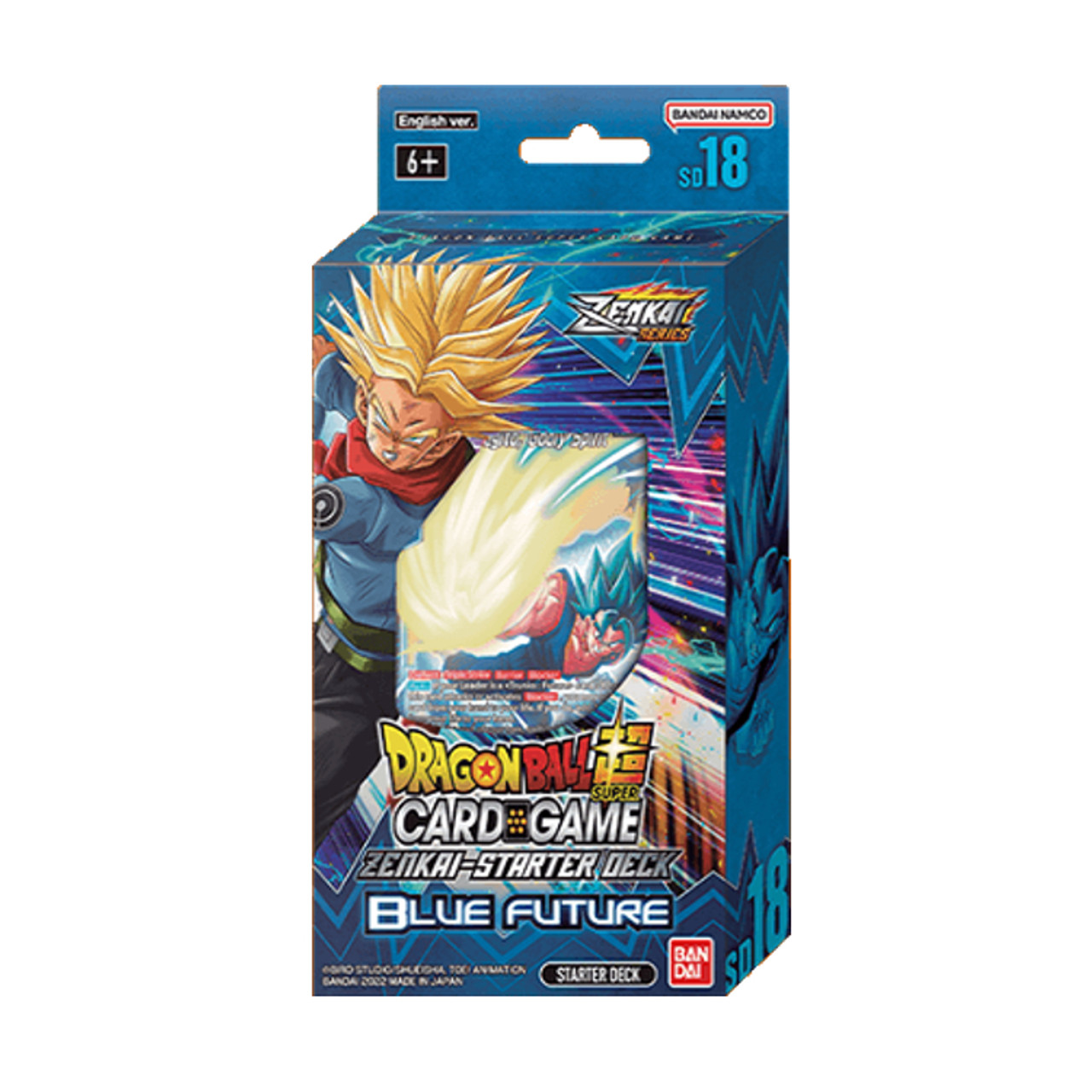 (Einzelartikel) Zenkai Ball Starter Dragon 18 Super BANDAI Card (SD18) Deck Gesellschaftsspiel Series - Game