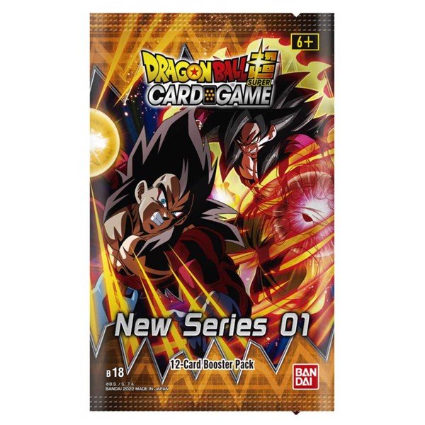 Gesellschaftsspiel Set Dragon Zenkai Series - Card Super 01 Ball BANDAI (Einzelartikel) Game Booster