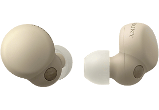 Auriculares True Wireless - Sony WFLS900N, LinkBuds S, Cancelación de ruido (Noise Cancelling), Hi-Res, Google Assistant, Alexa, Siri, 20 horas, Crudo