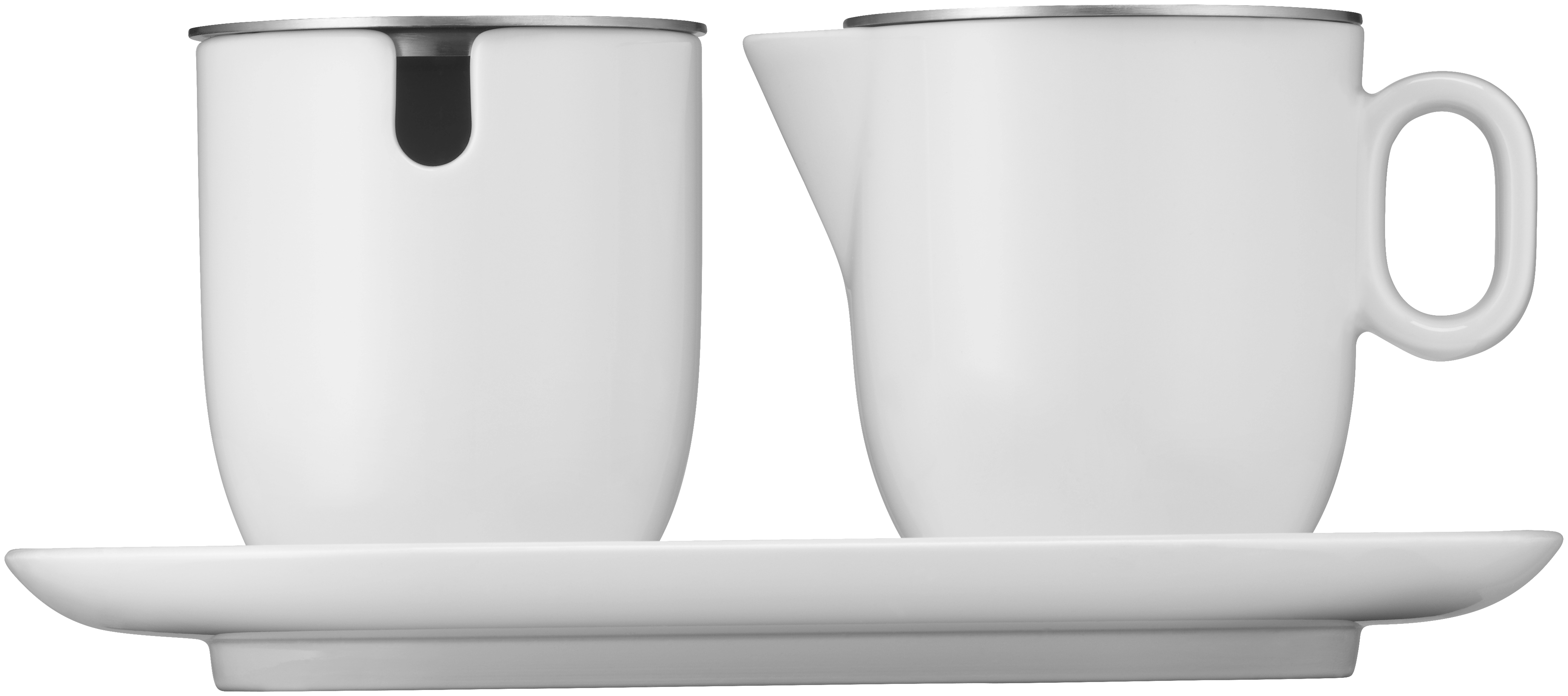 WMF 06.9589.9440 Zucker & Milch-Set Wei ß