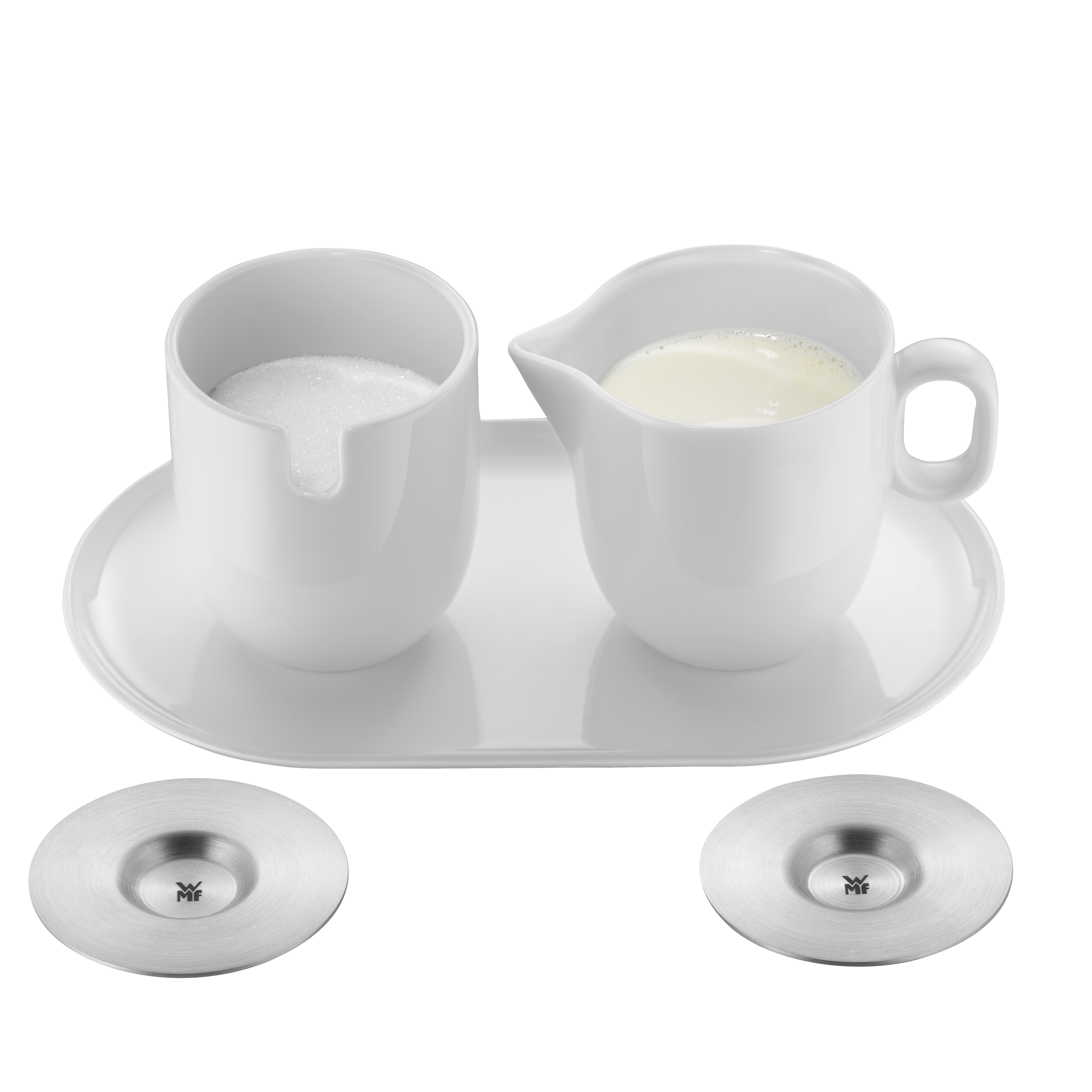 WMF 06.9589.9440 Zucker & Milch-Set Weiß