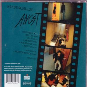 Klaus Schulze - Angst  (Bonustrack Edition)  - (CD)