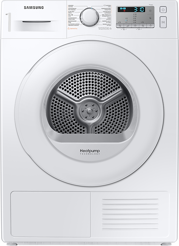 SAMSUNG Warmtepomp droogkast A++ (DV81TA020TH/EN)