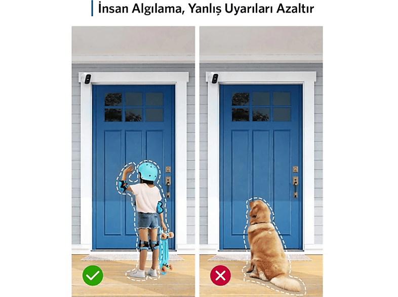 ANKER Eufy Security Eufycam 2C Kablosuz Akıllı Güvenlik ve Kamera Sistemi 2 Kamera 1 Ana Ünite Kiti_4