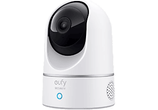 ANKER Eufy Security 360 Derece Dönebilen Kızılötesi Gece Görüşlü IP Kamera Beyaz_0