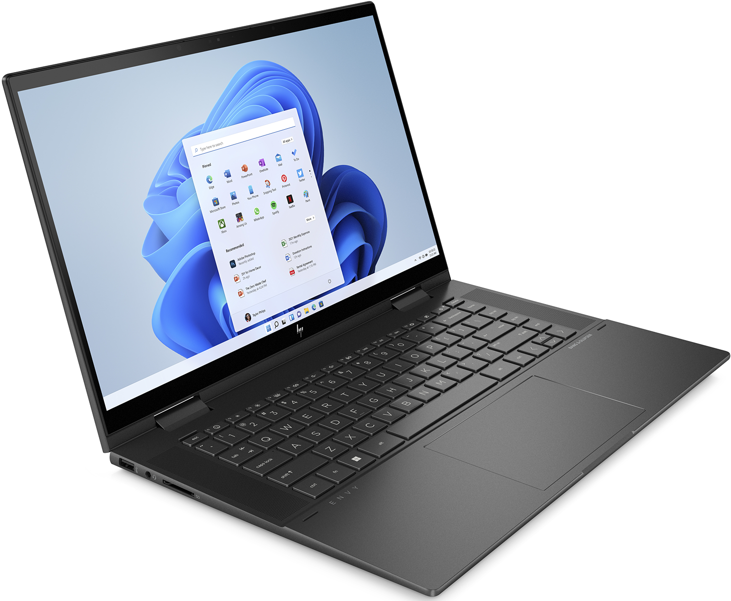HP ENVY X360 15-EY0150ND - 15.6 inch - AMD Ryzen 5 - 16 GB - 512 GB
